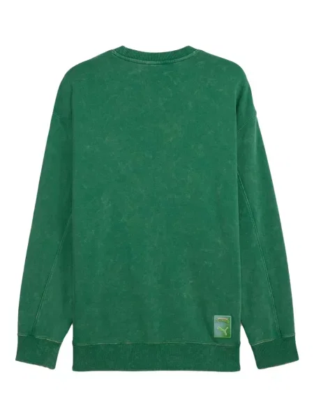 Tricou Puma cu decolteu rotund verde