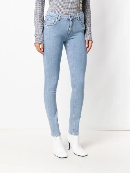 Κοκαλιάρης skinny τζιν Off-white λευκό