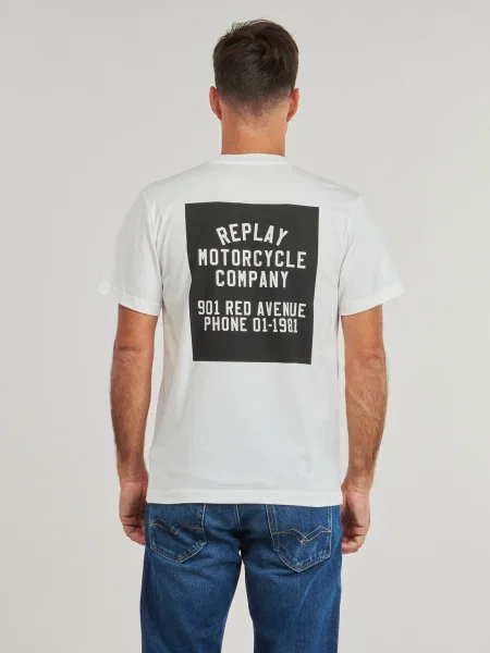 Tricou Replay alb