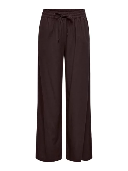 JDY Pantaloni JDYSAY ciocolatiu