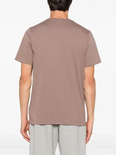 Semišový sportovní top New Balance s výšivkou s kapucí černý