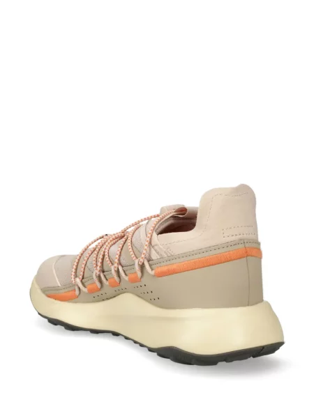Sneakersy Adidas Terrex w paski z nadrukiem skórzane czarne
