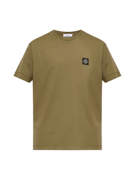 Koszulka Stone Island z kamieniami zielona