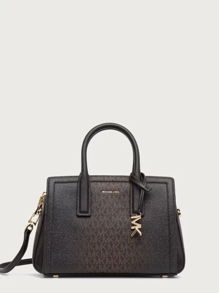 MICHAEL Michael Kors geantă crossbody pentru femei cu imitație de piele LAILA maro