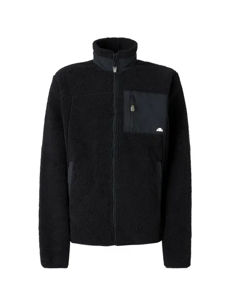 ELLESSE Sportski gornji dio trenirke Zerano crna bijela