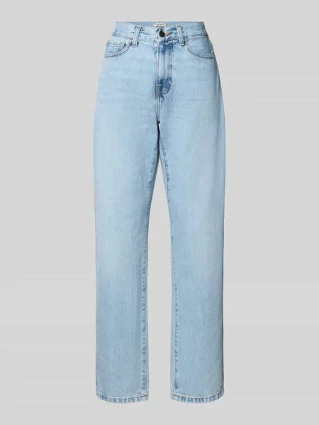 Jeansy o kroju straight fit z czystej bawełny model Noxon' Carhartt Work In Progress