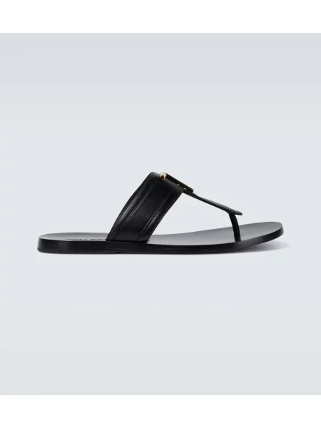 Sandale Tom Ford din piele negru