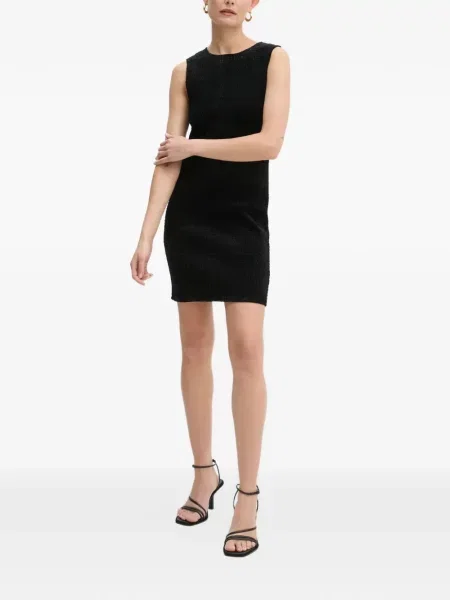 Top Michael Michael Kors de catifea negru