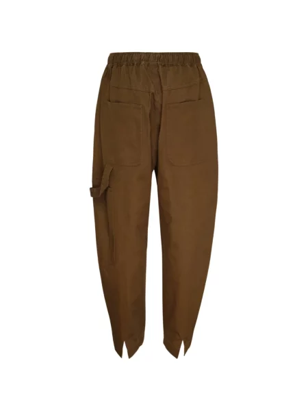 Pantaloni cargo Lee Mathews cu cordon maro
