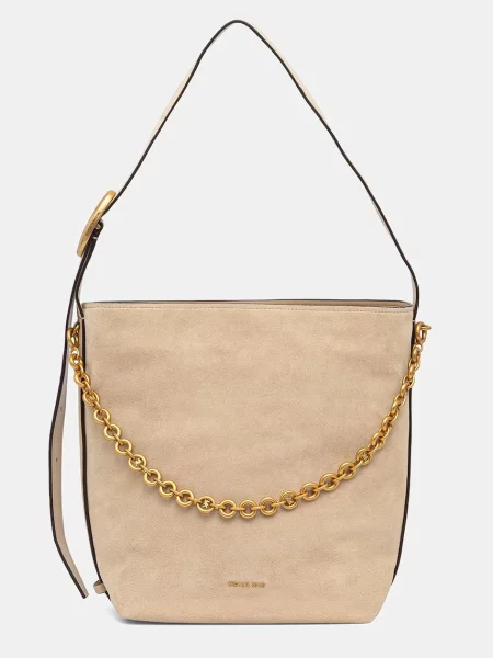 MICHAEL Michael Kors hobo kabelka semišová Nolita béžová