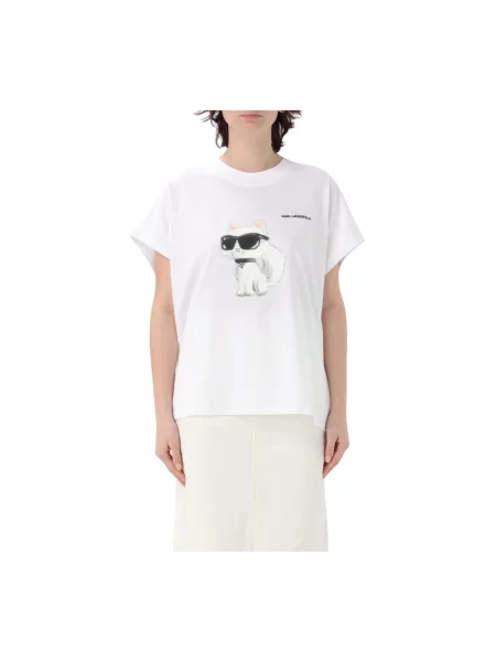Karl Lagerfeld t-shirt biały