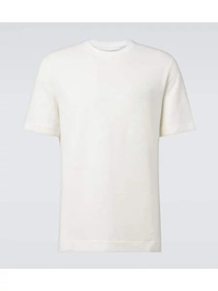 Tricou Zegna de in alb