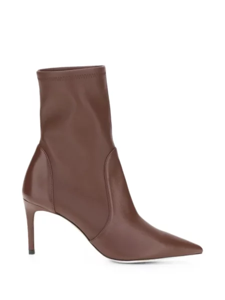 Cizme scurte Stuart Weitzman maro
