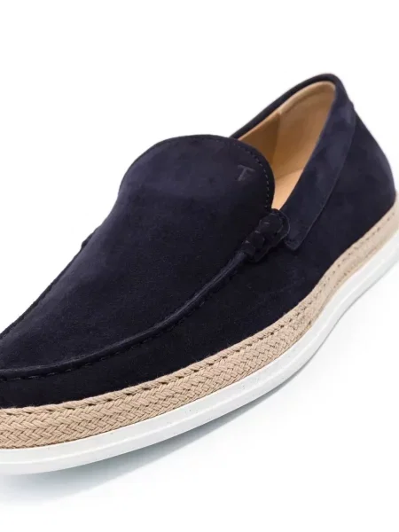 Zomšinės loaferiai Tod's mėlyna