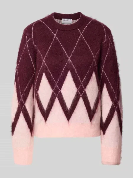 Sweter o kroju regular fit z mieszanki wełny Jake*s Casual