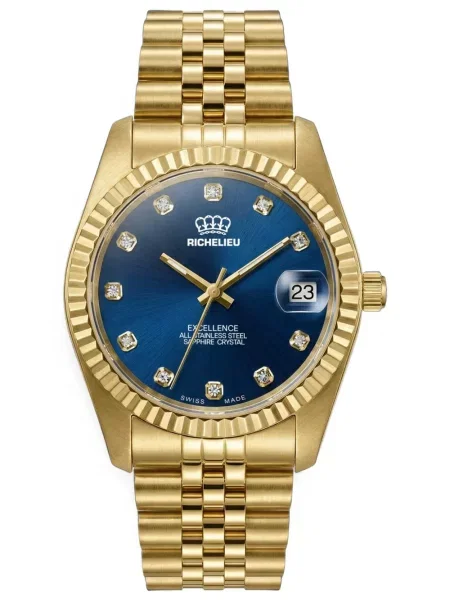 Ceas Richelieu Swiss albastru