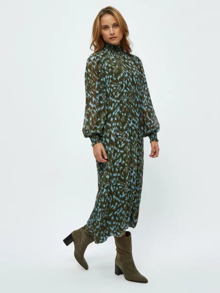 Minus Rochie Eria deschis / oliv / verde închis albastru