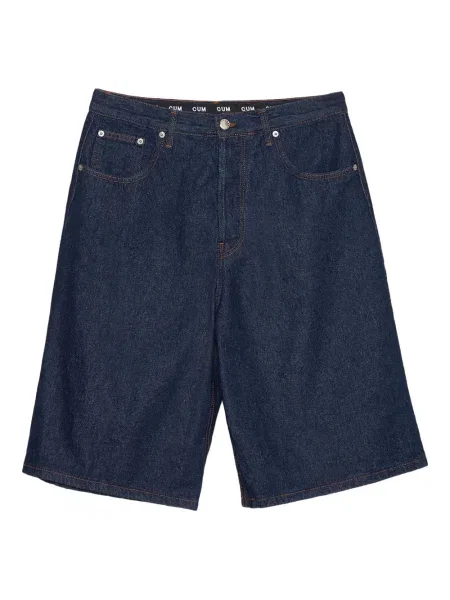 Pantaloni scurți din denim Edward Cuming albastru