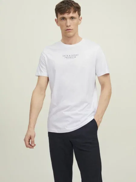 Тениска Jack & Jones бяло