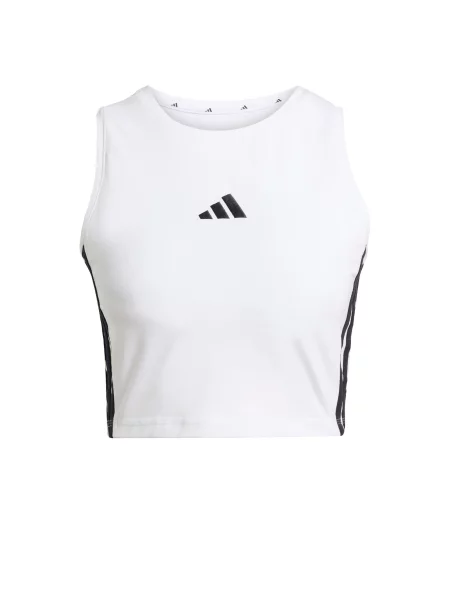 ADIDAS SPORTSWEAR Sport top Essentials negru alb