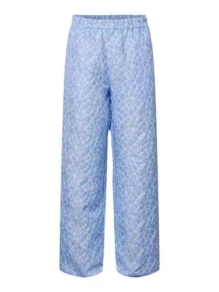 PIECES Pantaloni Evelyn deschis / fumuriu albastru