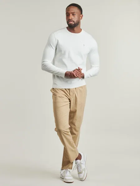 Nohavice Polo Ralph Lauren béžová