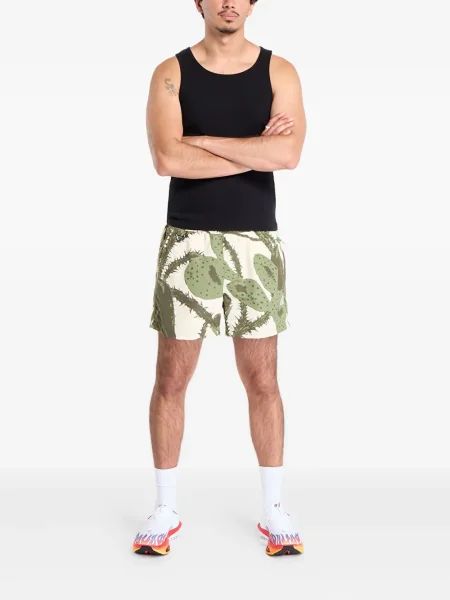 Дълго шорти Nike с принт черно