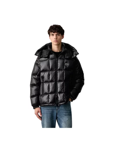 Kurtka puchowa Armani Exchange czarna