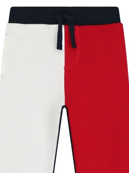 Spodnie dziecięce Tommy Hilfiger czerwone