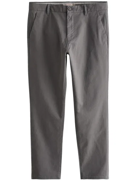 Next Chino kalhoty tmavě šedá