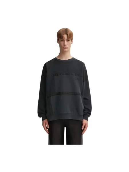 Maison Margiela bluza czarny gładka szara