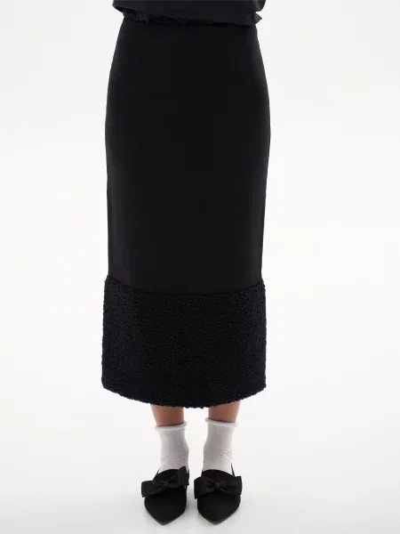 Спідниця міді КОБЗАРТ чорний