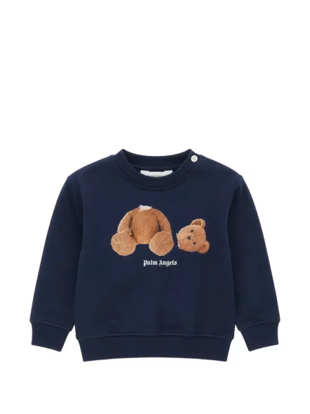 Bluza dziecięca Palm Angels niebieska