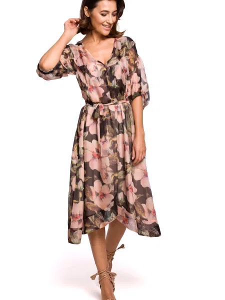 Sukienka Stylove brązowa