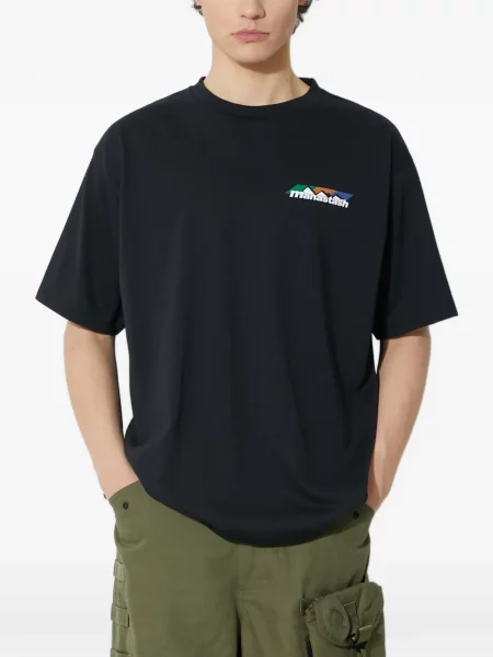 Tricou Manastash cu imagine negru