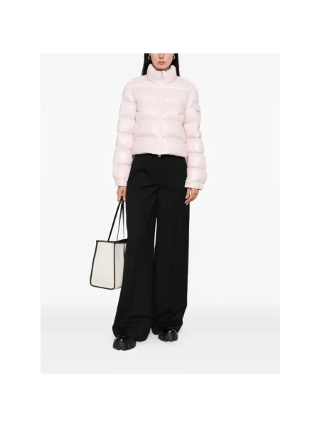 Spodnie Moncler wełniane czarne