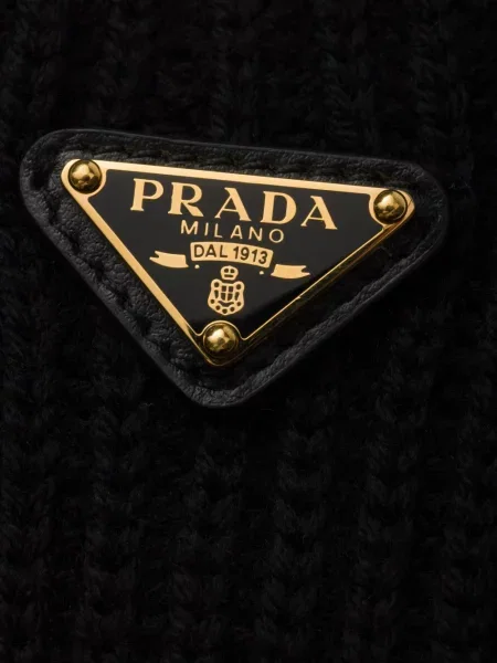 Rękawiczki Prada czarne