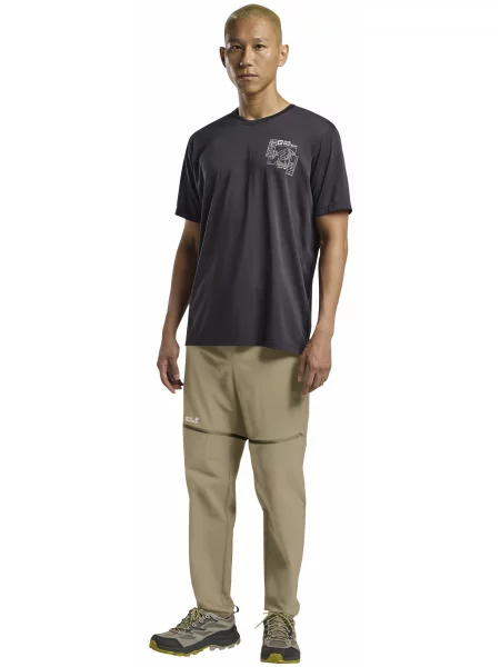 Спортивные штаны Jack Wolfskin бежевые
