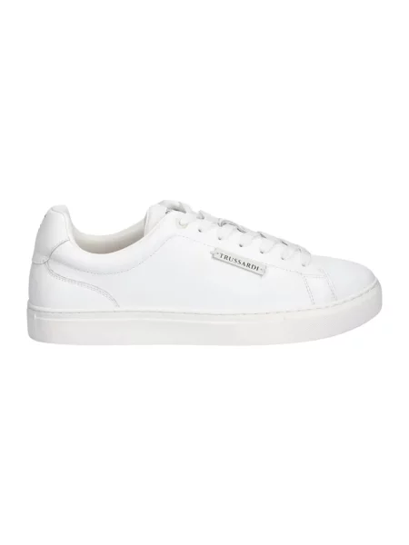 Sneakersy Trussardi skórzane białe