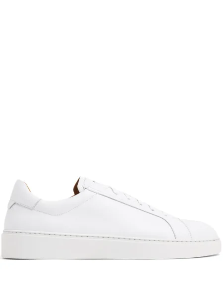 Sneakerși Magnanni din piele alb