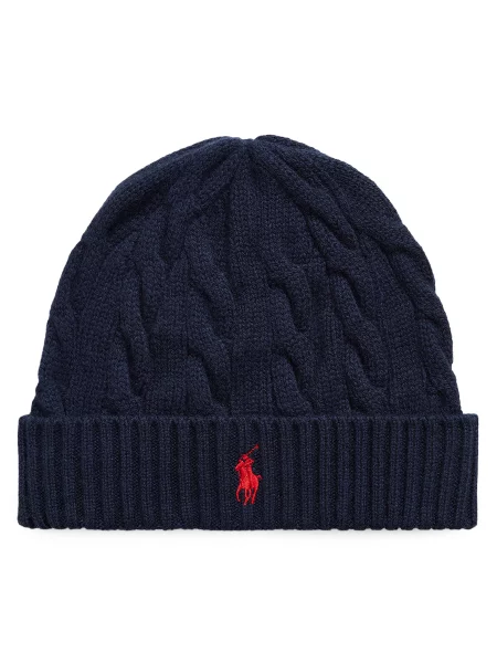 Čepice Polo Ralph Lauren Tmavomodrá modrý