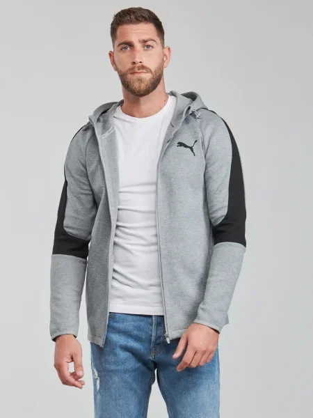 Hanorac cu glugă Puma gri