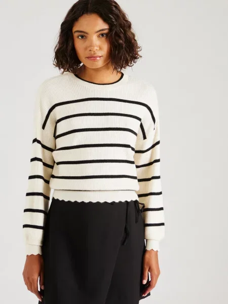 ONLY Pulover ONLIBI bej deschis negru