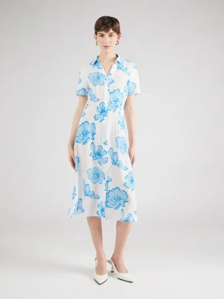 VERO MODA Palaidinės tipo suknelė VMJOSIE mėlyna / šviesiai mėlyna balta
