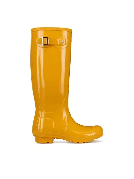 Резиновые сапоги Hunter желтые