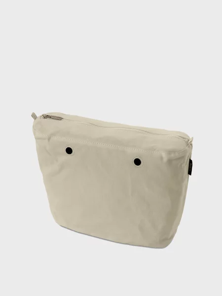 Мини сумка O Bag бежевая