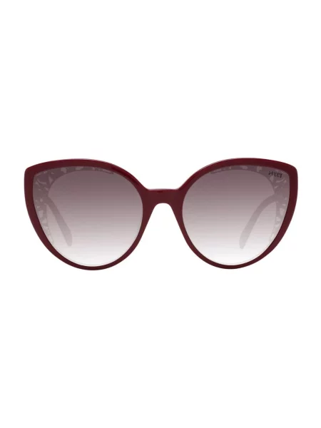 Okulary przeciwsłoneczne Emilio Pucci czerwone