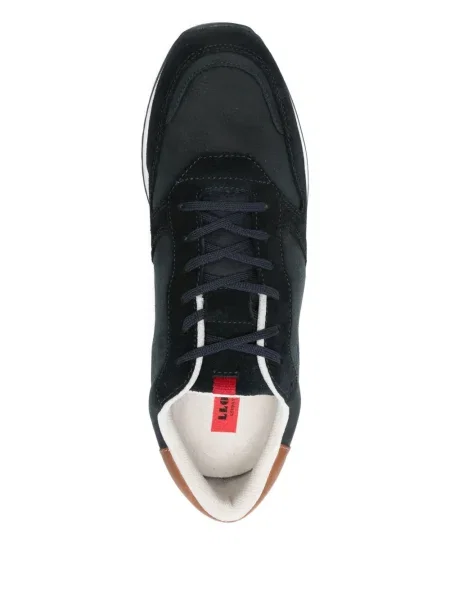 Sneakerși Lloyd din piele albastru