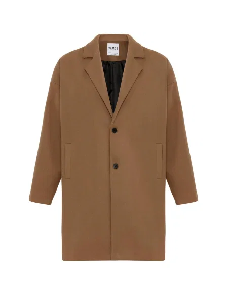 VAMOS CLO Prehoden plašč kamela