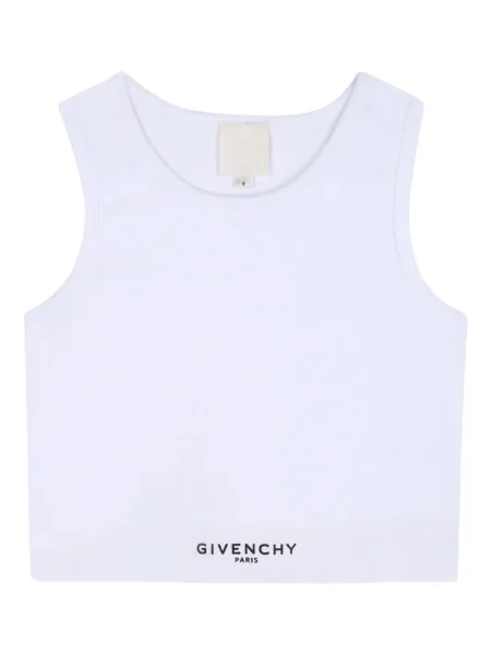 Top dziecięcy Givenchy biały